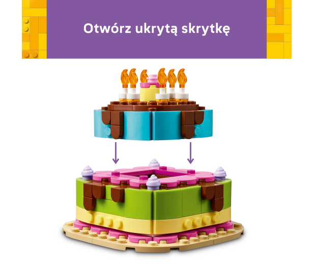 LEGO ICONIC 40815 Tort na przyjęcie urodzinowe - 1529759 - zdjęcie 5